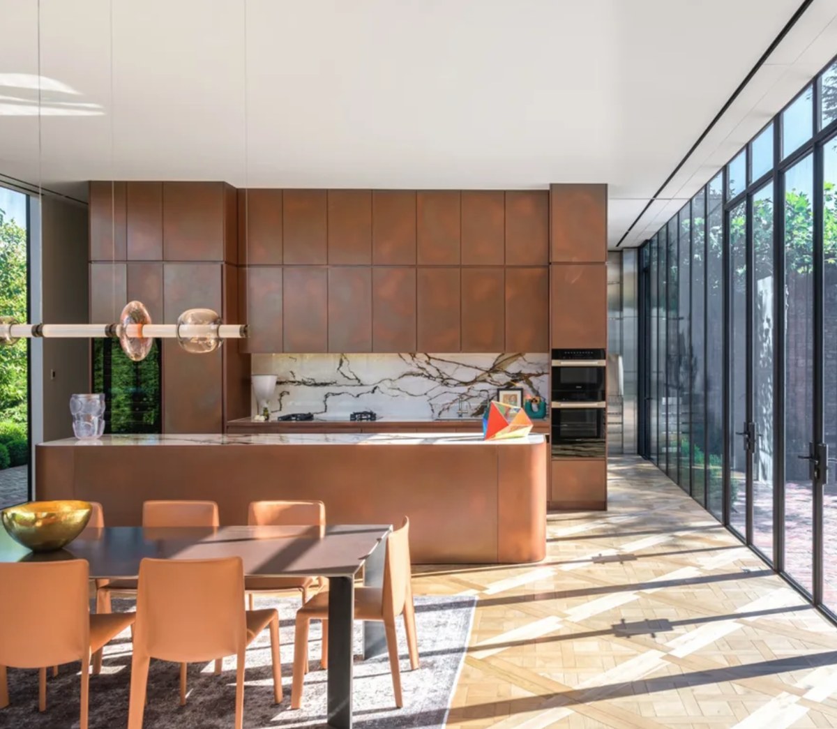Copper pearl kitchen