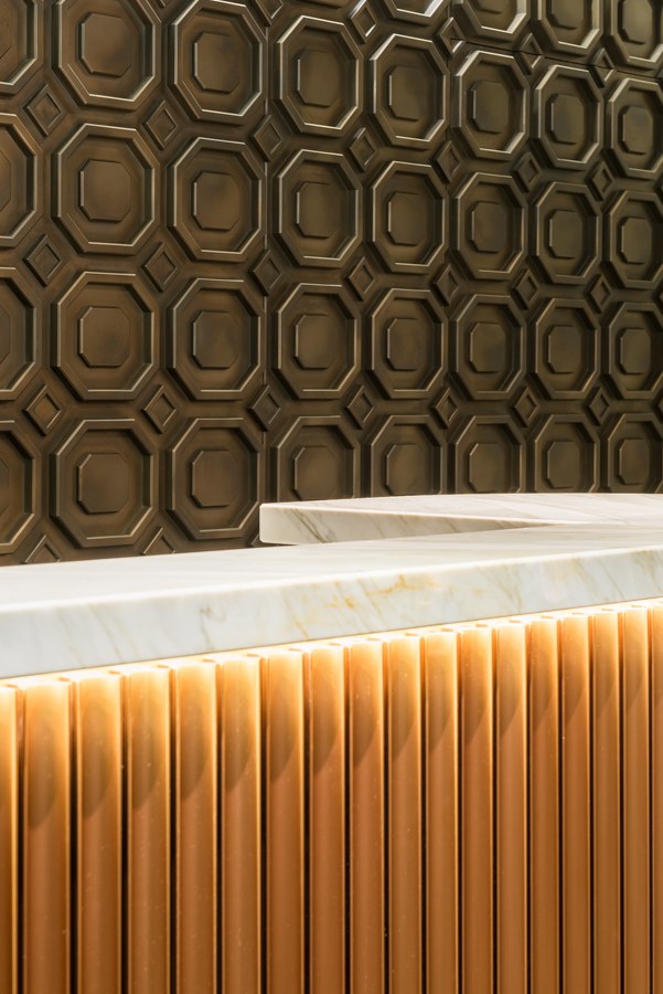 Treasury Bronze — Pearl Patina Feature Wall