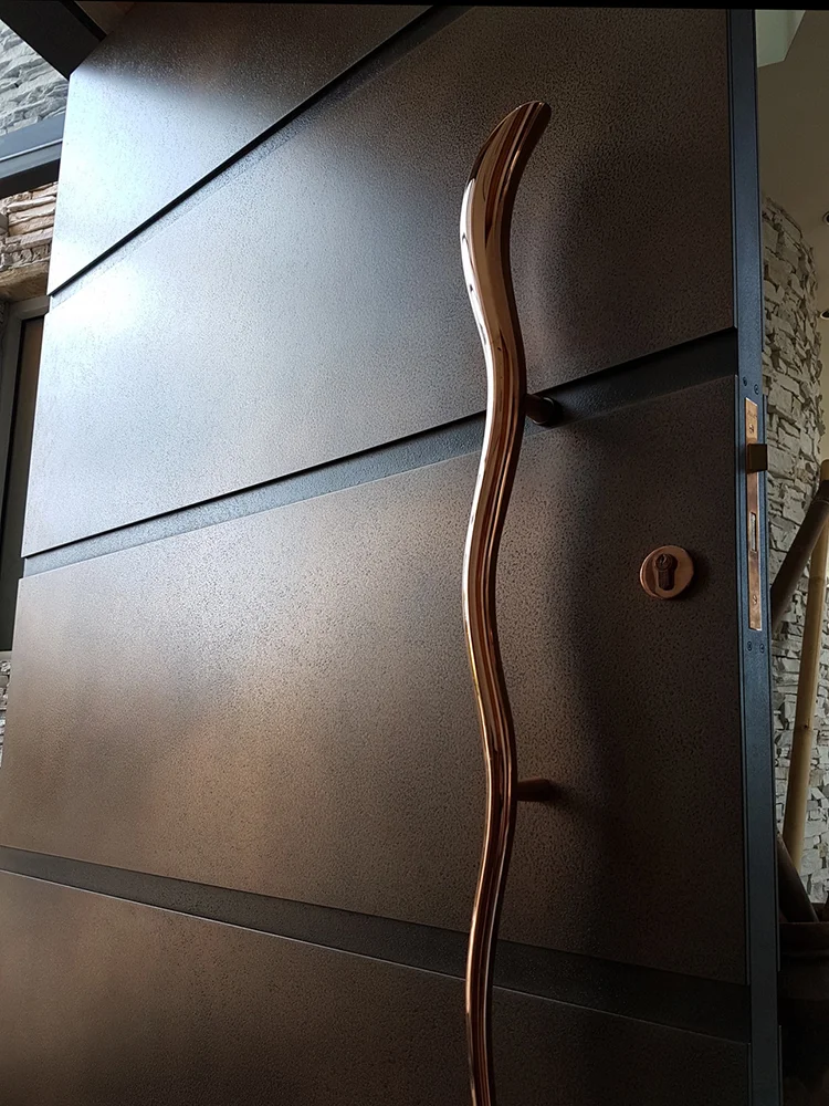 Treasury Bronze Fine Lunar Pearl Patina with Horizontal Channels
