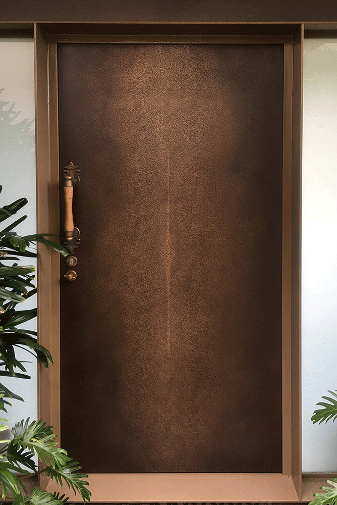 Shagreen Design | Gold Bronze Double Brown Florentine