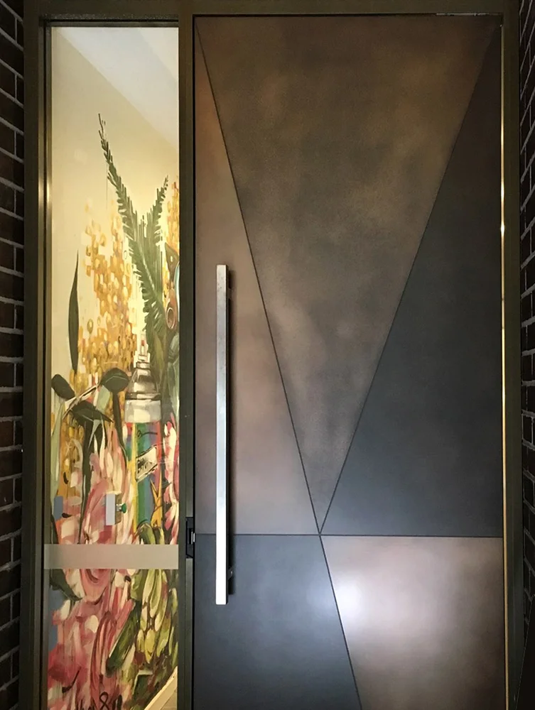 Treasury Bronze Combination Door