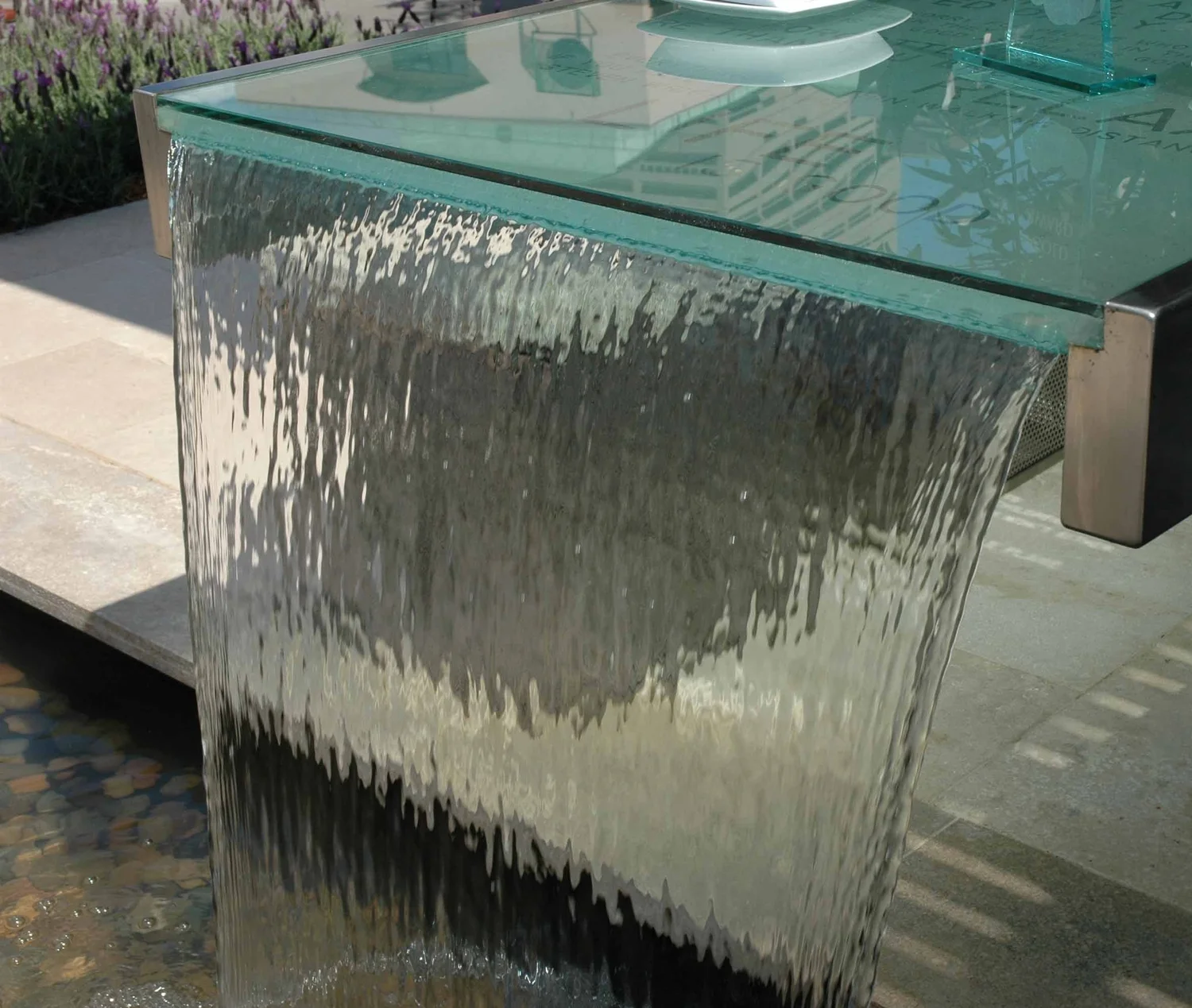 Table Water Feature-Close Up