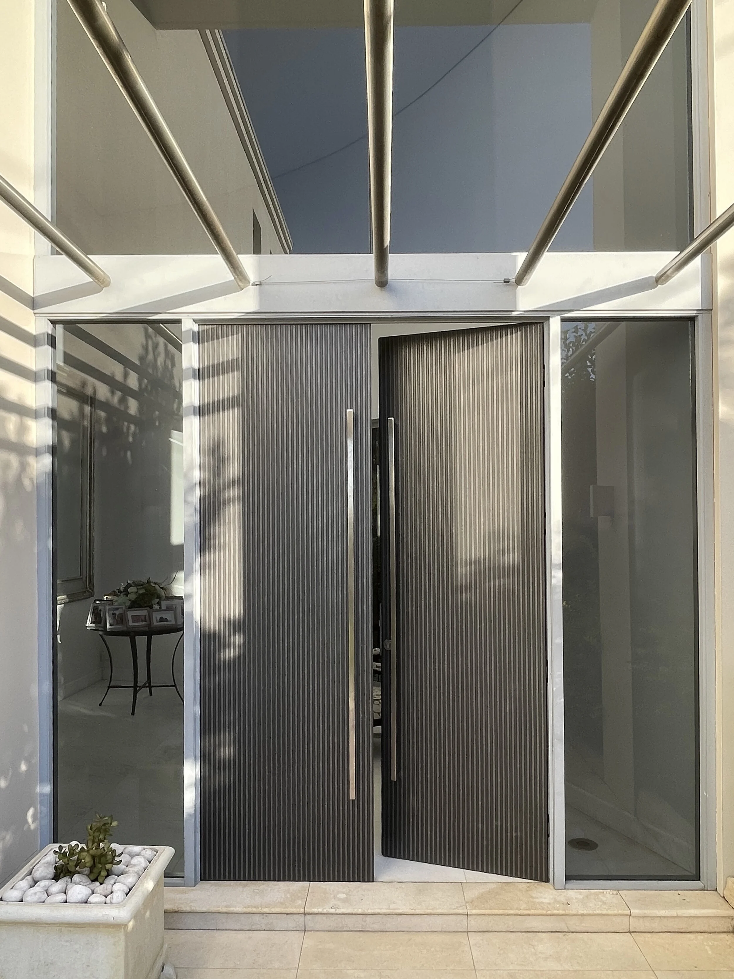 Doric Design | Pewter Smooth/Cast