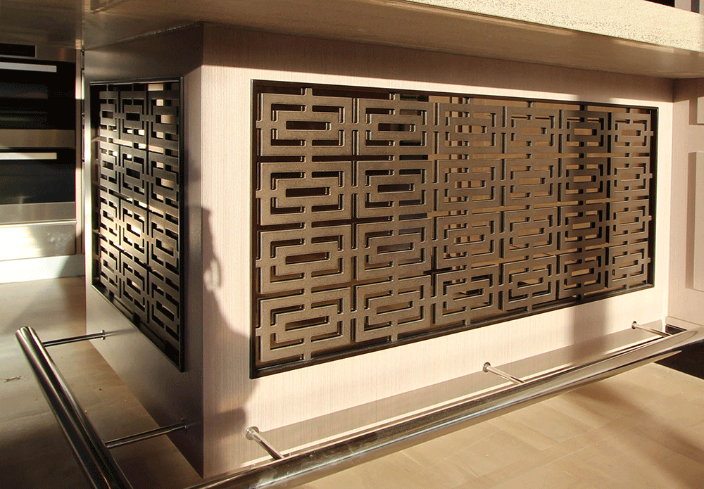 Laser Cut Screen | Treasury Bronze Fine Lunar