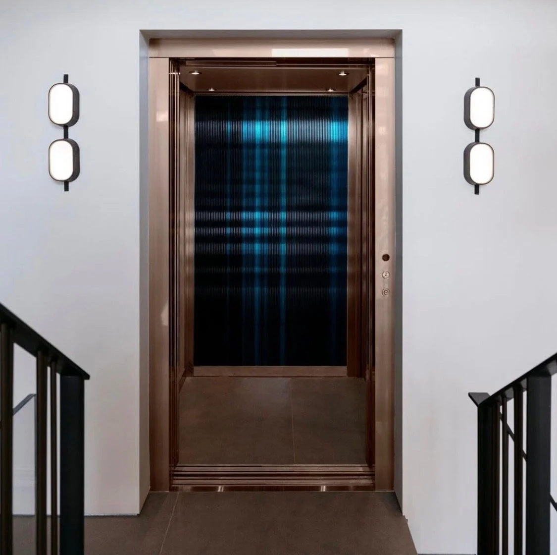 Fluted Glass Artwork Marcus Piper Nina Maya