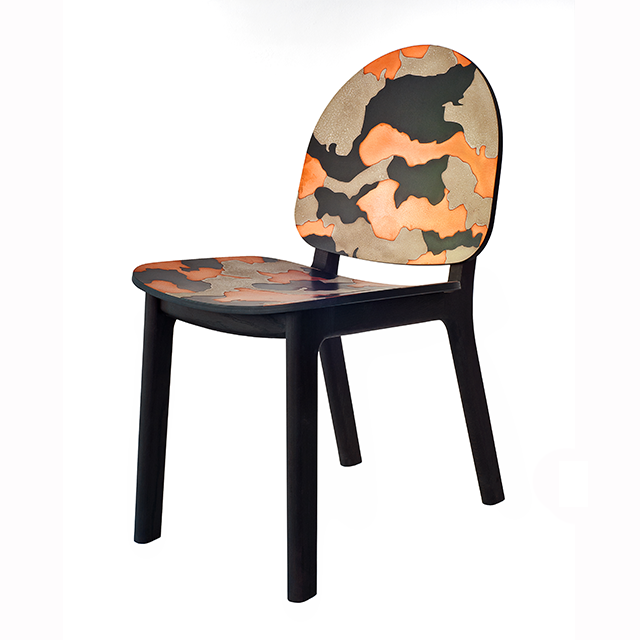 DC Ghilliechair Camo Black