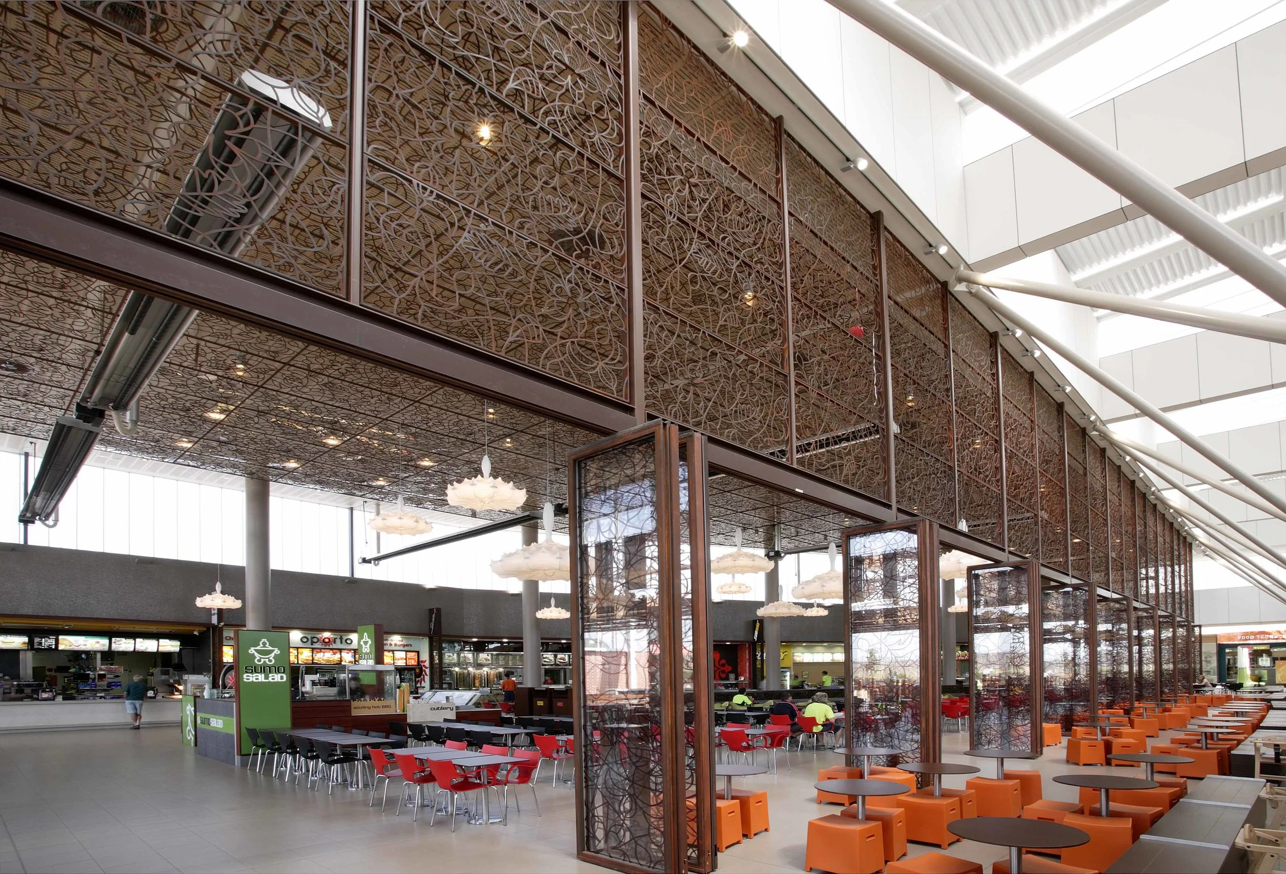 Rouse Hill Laser Cut Screens | Brown Rust